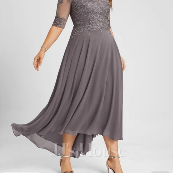 JJ's House Black Formal Dress with Beading! Only worn once. - Picture 14 of 14